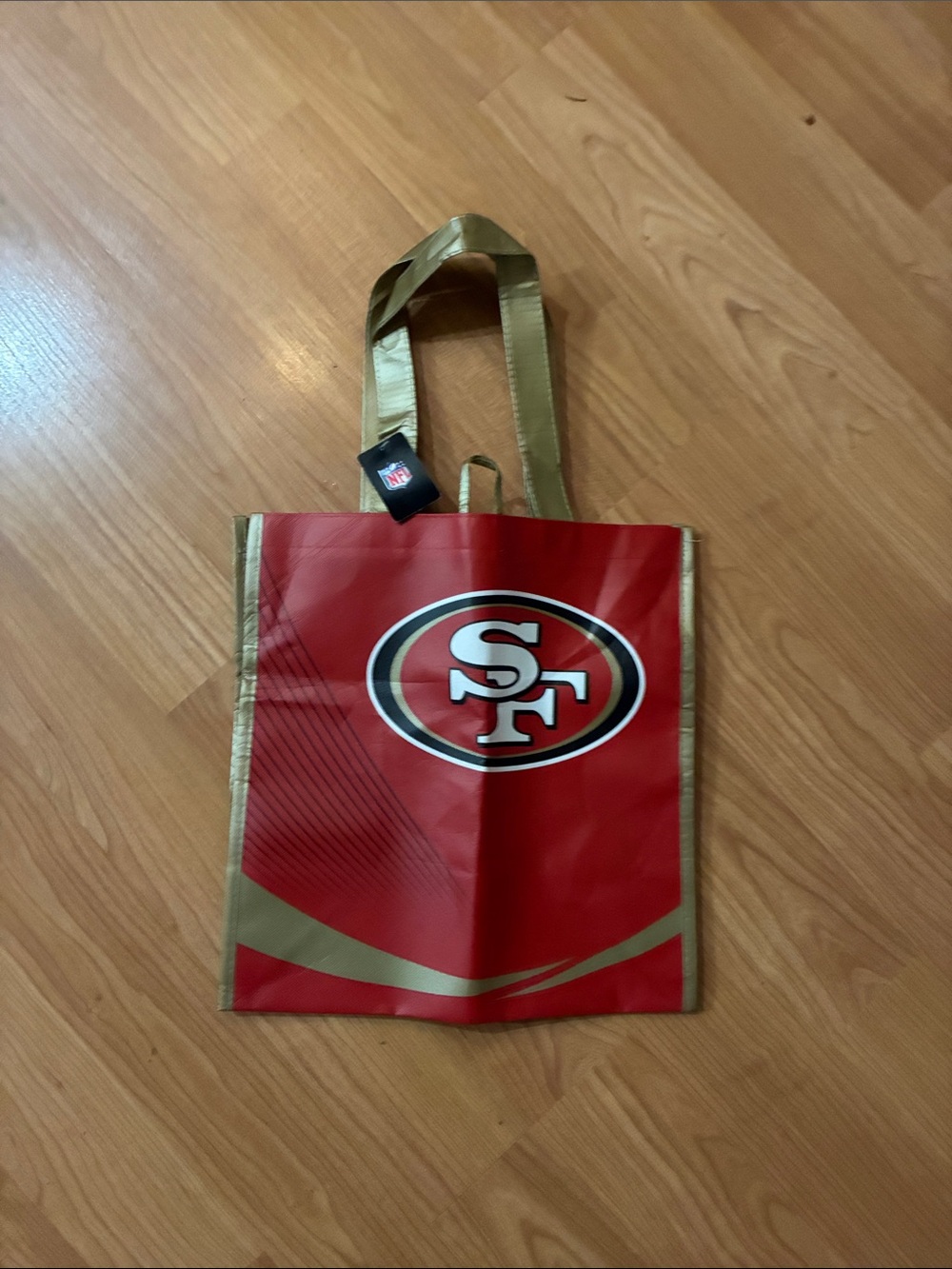 2 NFL San Francisco 49ers Tote Bags Football
